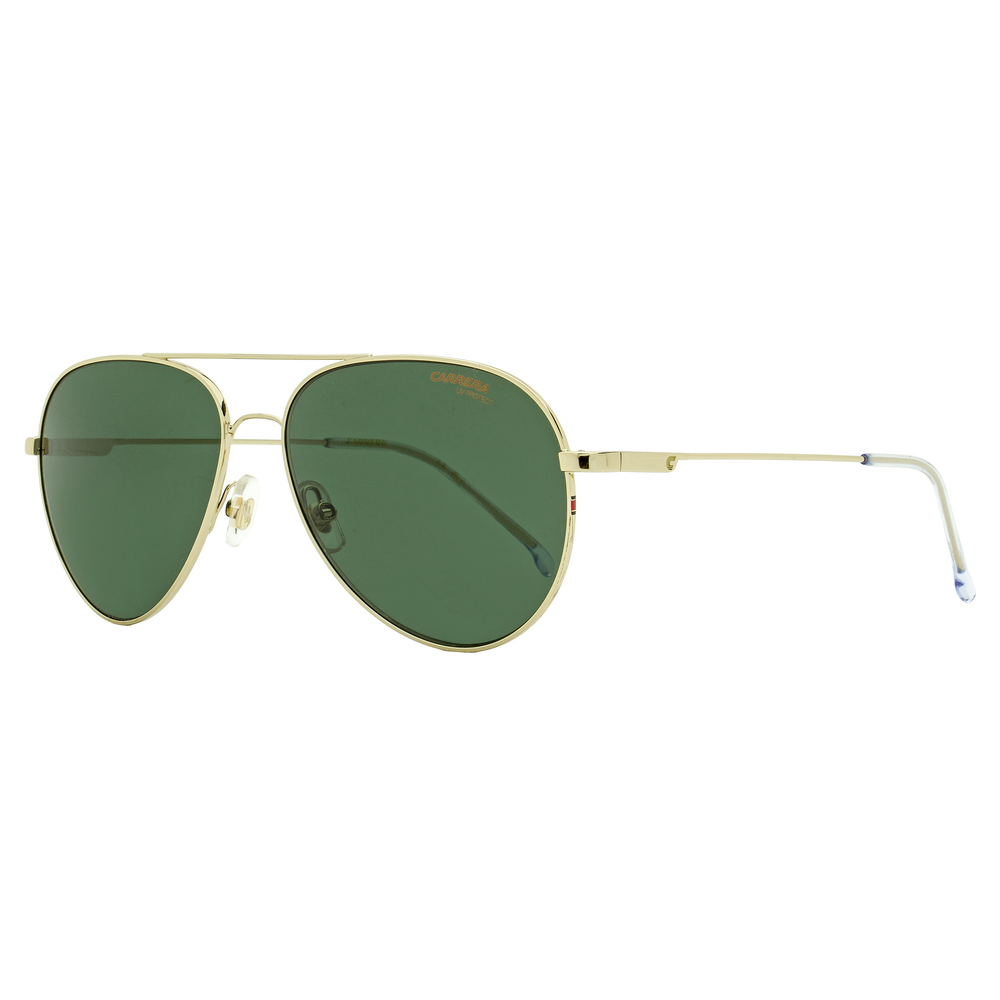 Carrera Small Pilot Sunglasses 2031T/S J5GQT Gold 58mm